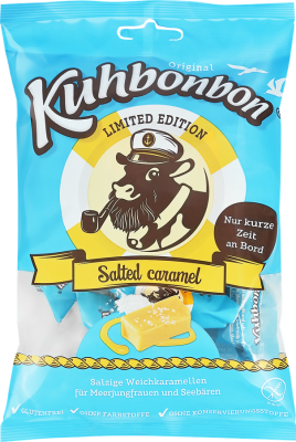 Карамель сливочная мягкая Kuhbonbon с солью 175гр.