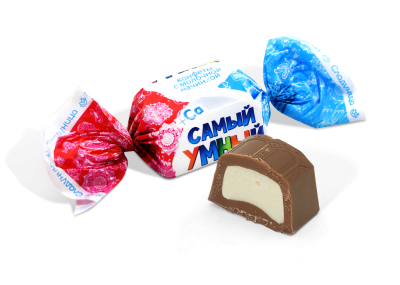 Конфеты Самый умный КФ Сладуница, вес 