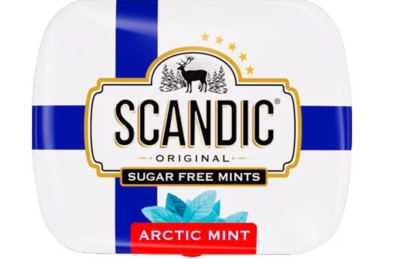 Леденцы SCANDIC® без сахара Арктическая мята, 14гр.