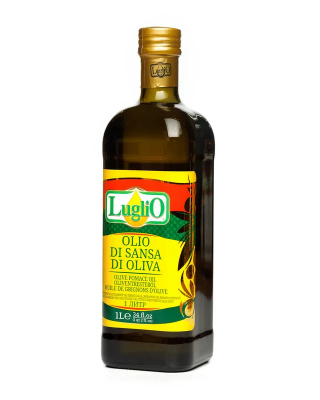 Масло оливковое  LugliO Olio di Sansa di Oliva 1л стекло