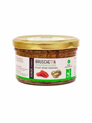 Брускетта ЭЛЬ ГРЕКО из оливок Халкидики с вялеными томатами 150г