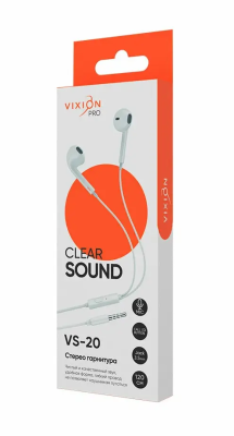Стереогарнитура ВИКСИОН ПРО VS-20 белый
