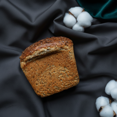 Хлеб на закваске Льняной BIO' Hleb, (желтый) 500гр