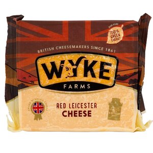 Сыр WYKE Farms, Red Leicester cheese, 200гр.