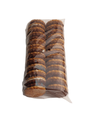 Печенье сэндвич Внучка со сливочным кремом двухцветное, вес. Сладкая Cлобода