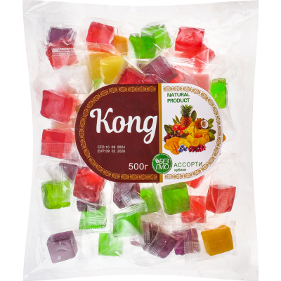 Кубики ассорти 500г Kong