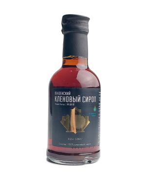 Сироп Пензенский кленовый 100% 0,2л ст/б