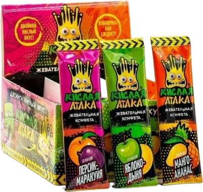 Конфета КИСЛАЯ АТАКА 11г
