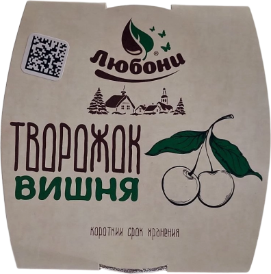 Творожок ЛЮБОНИ Вишня 150г