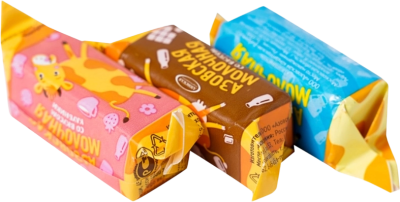 Конфеты молочные Азовская Ассорти, вес  Азовская КФ