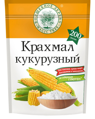 Крахмал кукурузный 200 гр дой-пак, Волшебное дерево