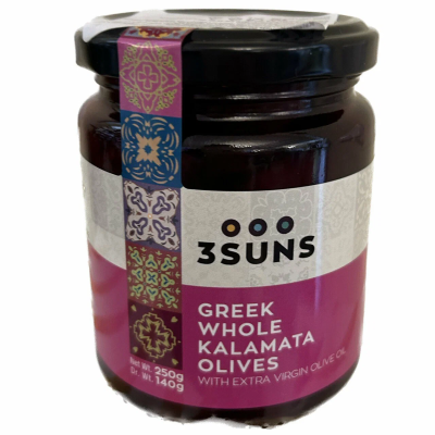 Оливки ТРИСАНС Каламата 250г