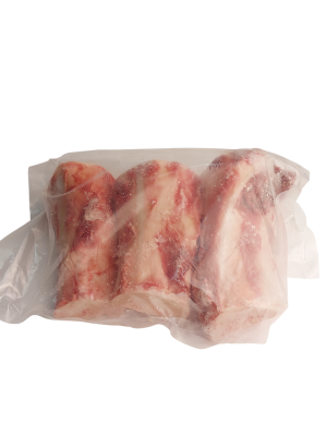 Говядина мраморная кость (сахарная) для бульонов и соусов, мозговая кость заморозка