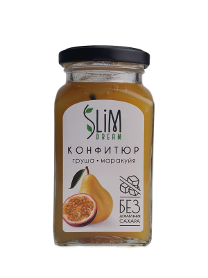 Конфитюр Slim Dream Груша-Маракуйя, 300гр.