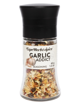 Cпеция CAPEHERB&SPICE Garlic Addict 40г мини-мельница