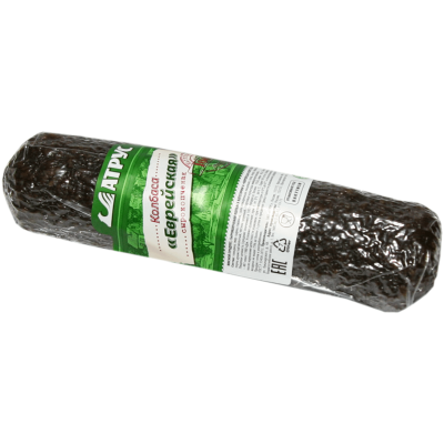 Колбаса АТРУС Еврейская полусухая сырокопчёная вес