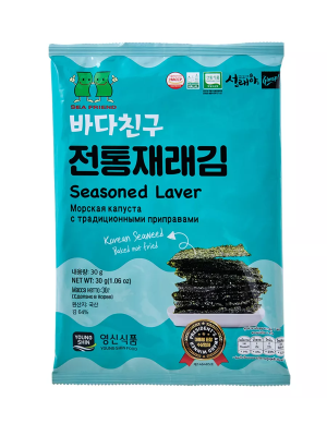 Морская капуста с традиционными приправами 30гр Young Shin Food. для суши Ю.Корея