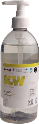 Жидкое мыло без ароматизатора KW professional Classic 500мл. ™Kemvit Финляндия