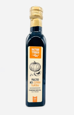 Масло тыквенное нераф., 250мл. Постная трапеза