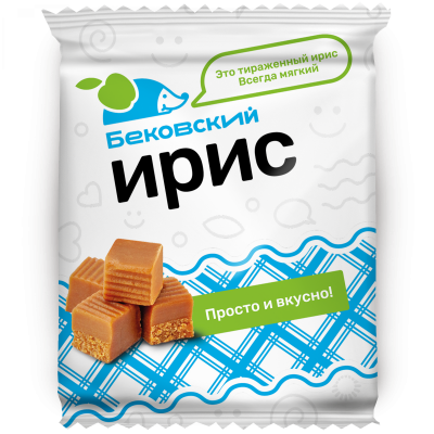 Ирис БЕКОВСКИЙ Сливочный вкус тираженный вес
