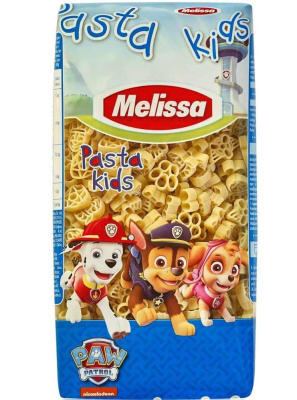 Макароны МЕЛИССА Щенячий патруль высшего сорта 500г