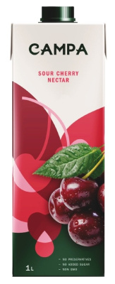 Нектар вишнёвый 0,95л Кампа