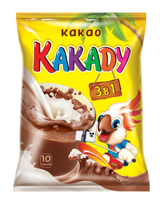 Какао-напиток растворимый Какаду 20г Негреско