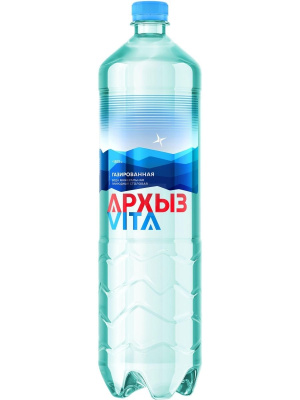 Вода минеральная Архыз Vita негаз. 1,5л. пэт