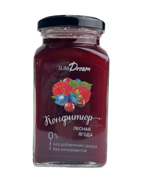 Конфитюр Slim Dream Лесная ягода, 300гр.