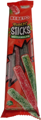 Мармелад БЕБЕТО Кислые палочки арбуз 35г