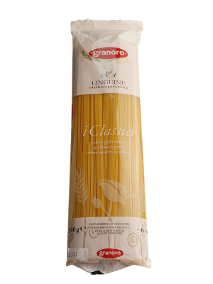 Макаронные изделия из твердых сортов пшеницы GranOro Linguine № 4, 500 г 