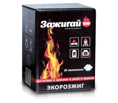Сухое горючее 20 шт. Зажигай