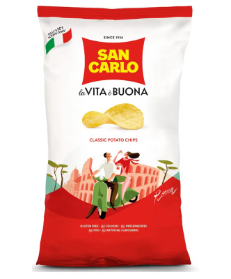 Чипсы Сан Карло Piu Gusto Классика 180г