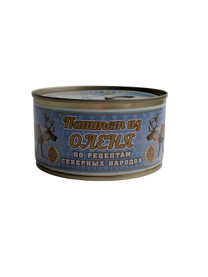 Паштет ДЕЛИКАТЕС ДИЧЬ По рецептам северных народов из оленины 200г