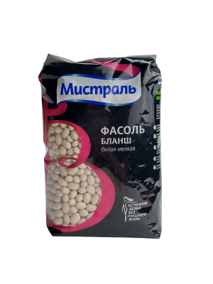 Фасоль МИСТРАЛЬ Бланш белая мелкая 450г