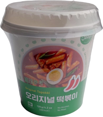 Рисовые клецки ДЖОАЙО Топокки б/п с оригинальным соусом 120г