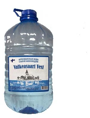 Вода питьевая Valkeasaari-vesi, 5 л.