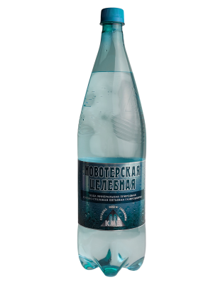 Вода Новотерская целебная минеральная 1,5 л. пэт