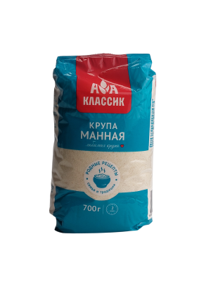 Крупа манная Агро-Альянс Классик, 700гр