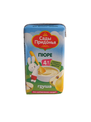 Пюре САДЫ ПРИДОНЬЯ Груша 125гр.