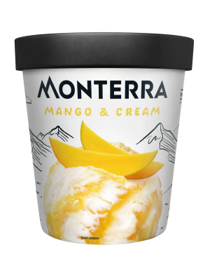 Мороженое МОНТЕРРА Манго/Сливки 281г