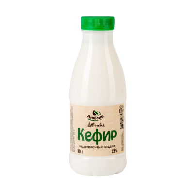 Кефир ЛЮБОНИ 2,5% 0,5л