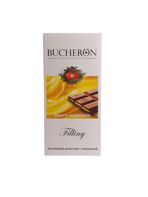 Шоколад BUCHERON молочный Манго-маракуйя 85 гр