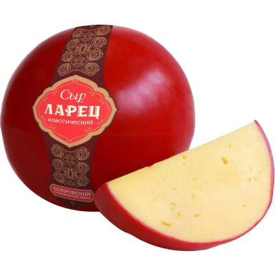 Сыр БОБРОВСКИЙ Ларец сыродельный завод 45% вес
