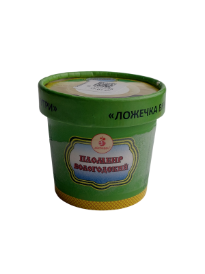 Мороженое Вологодский пломбир 60гр. стакан с ложечкой