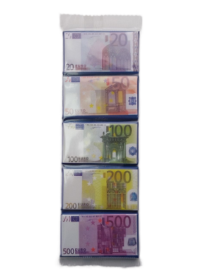 Шоколад Mairte Truffout молочный в виде банкнот евро 75гр.