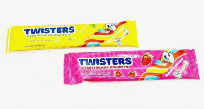 Конфета жевательная ТВИСТЕР ассорти 13гр.