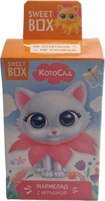 Мармелад жевательный Sweet Box  с подарком Пушистики, 10гр