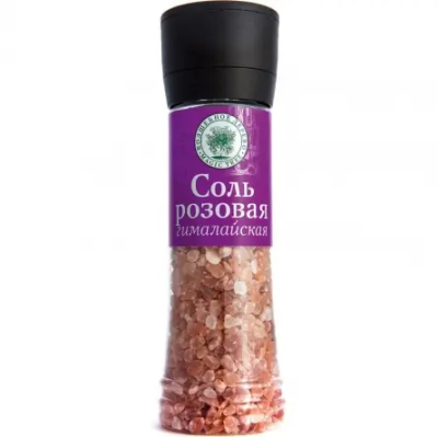 Соль розовая Гималайская ( Мельница), 350гр. Волшебное дерево