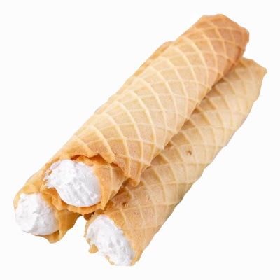 Вафельные трубочки со сливочным кремом вес СЕВЕРНАЯ СТОЛИЦА